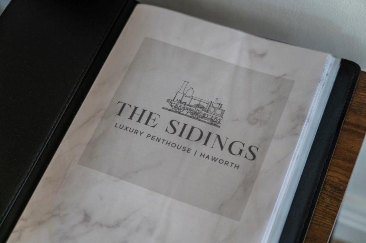 The Sidings, Luxury Penthouse, Haworth Appartement Buitenkant foto
